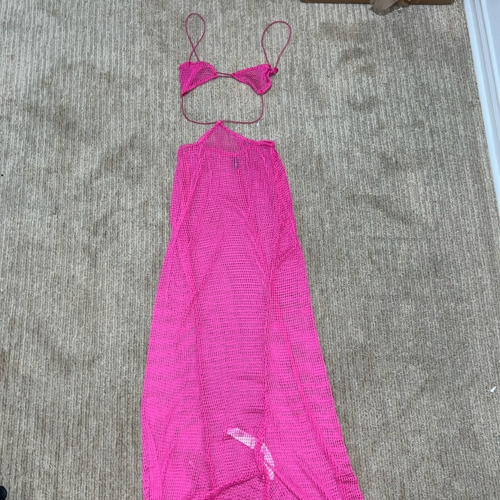 Hot pink Beach Cover